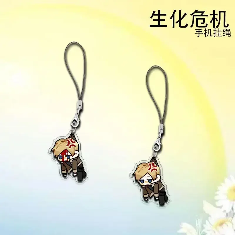 Брелки для косплея Resident Evil, брелок для телефона, подвеска, сумка, подвески для девочки, подарок на день рождения