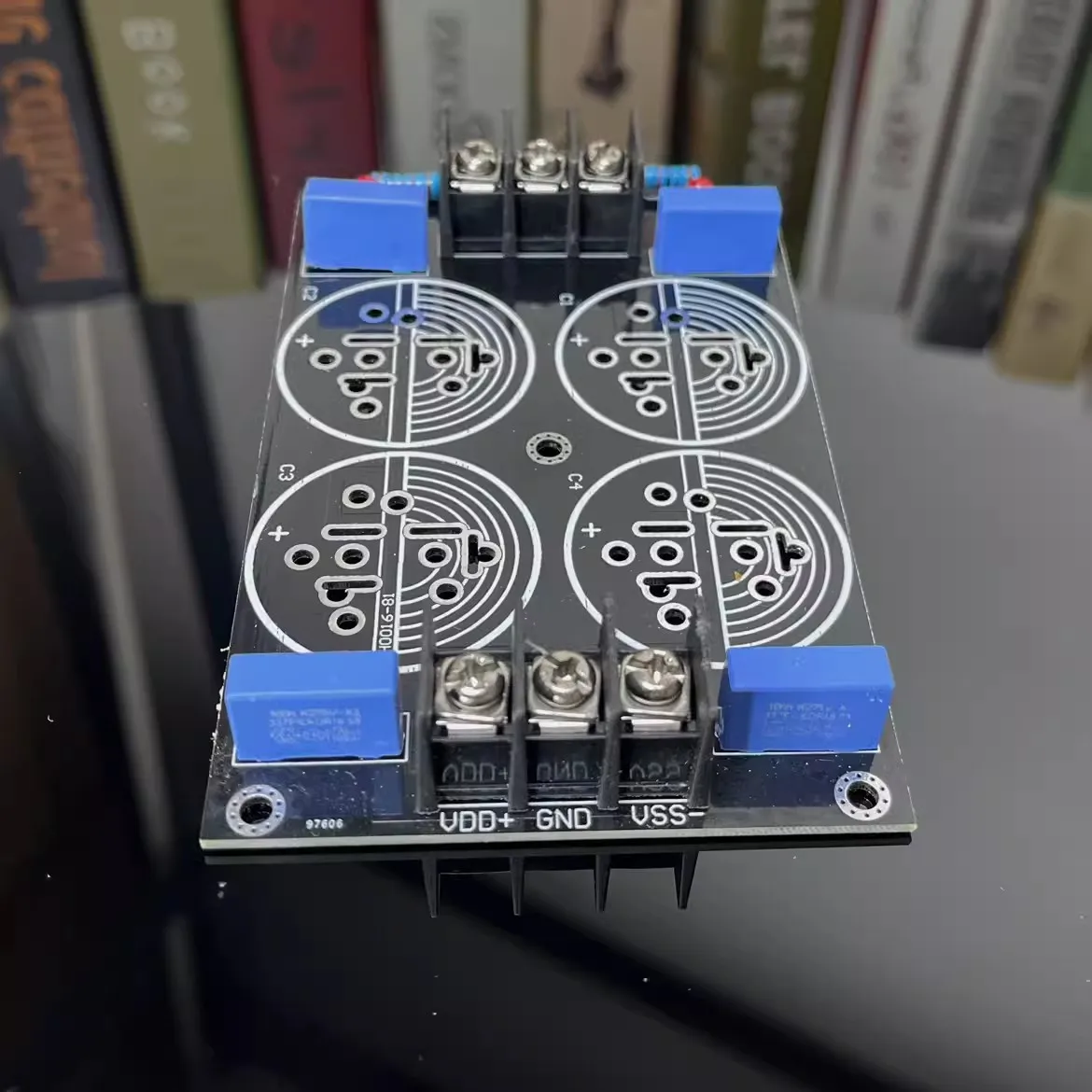 Dual DC Power Supply Filter Expansion Board Semi-Finished Boards