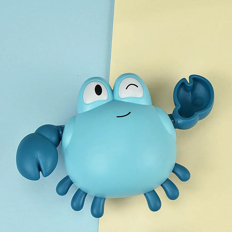 Cute and Fun Little Crab Baby Shower Toys for Children Playing in Water and Swimming Little Crab Boys and Girls Bathroom