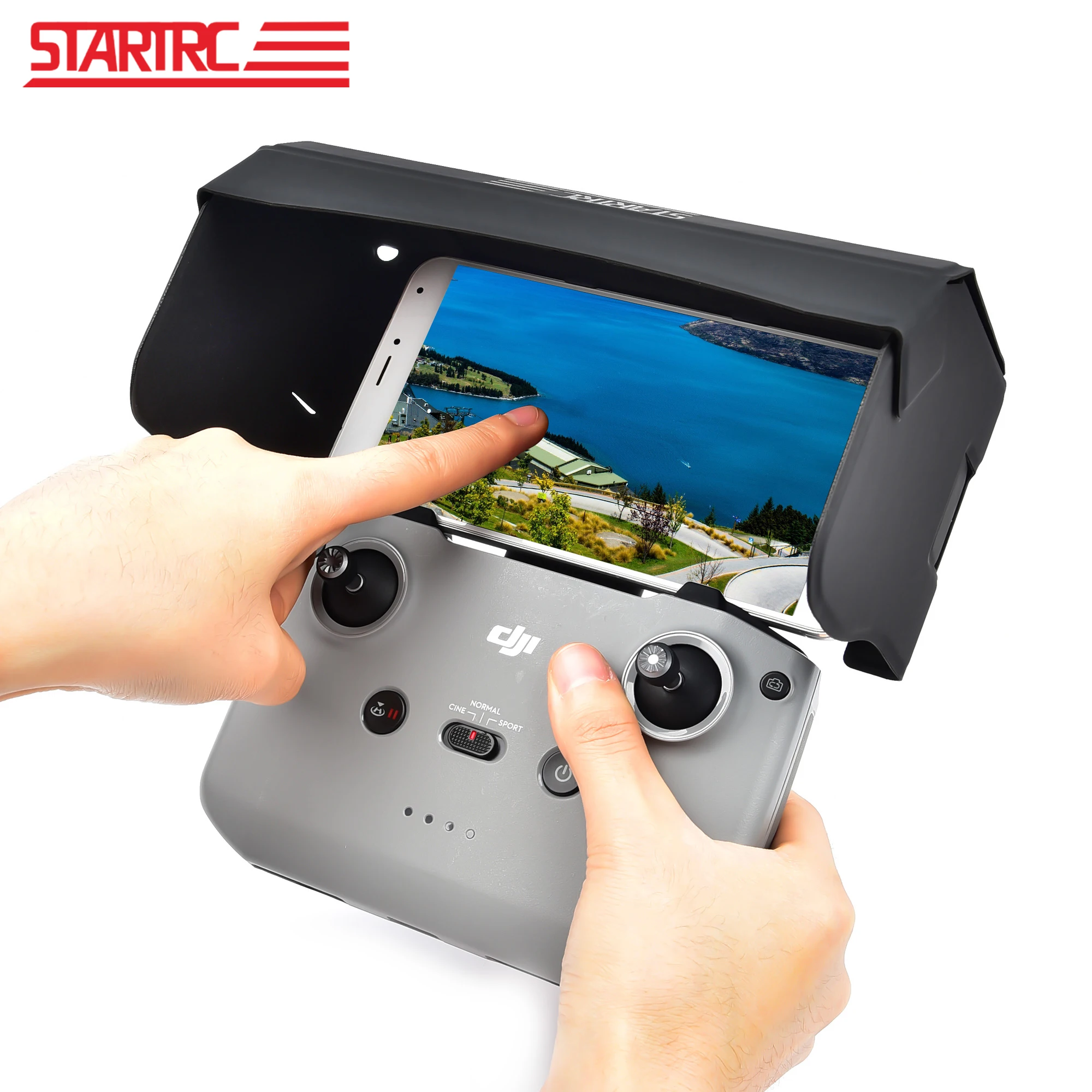 Sun Hood Sunshade for DJI Neo 2/Mini 5 Pro/4k/Mini 2 SE/Mavic 3 Classic Controller Accessories for 4.4-7.1inch Smartphone