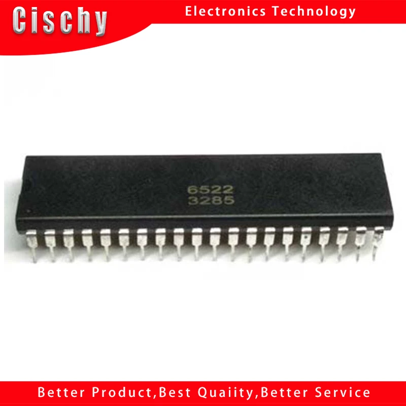 

1pcs/lot MOS6522 MOS-6522 SY6522 6522 DIP-40 In Stock