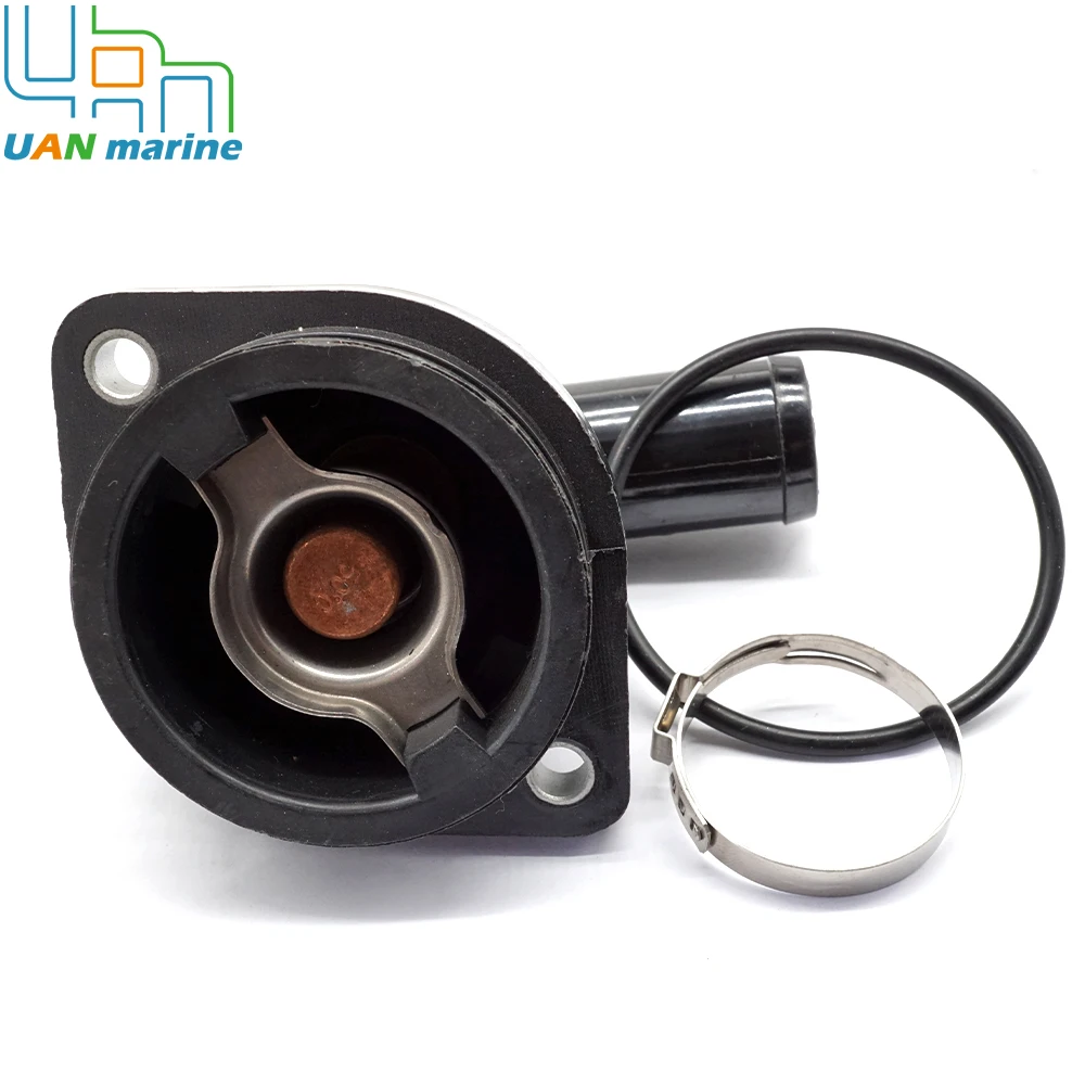 

Thermostat Housing Assembly Replaces Mercury 4 Stroke 75-115Hp 115 Pro XS Outboards 8M0090819 892864T06 892864A06 Sierra 18-3633