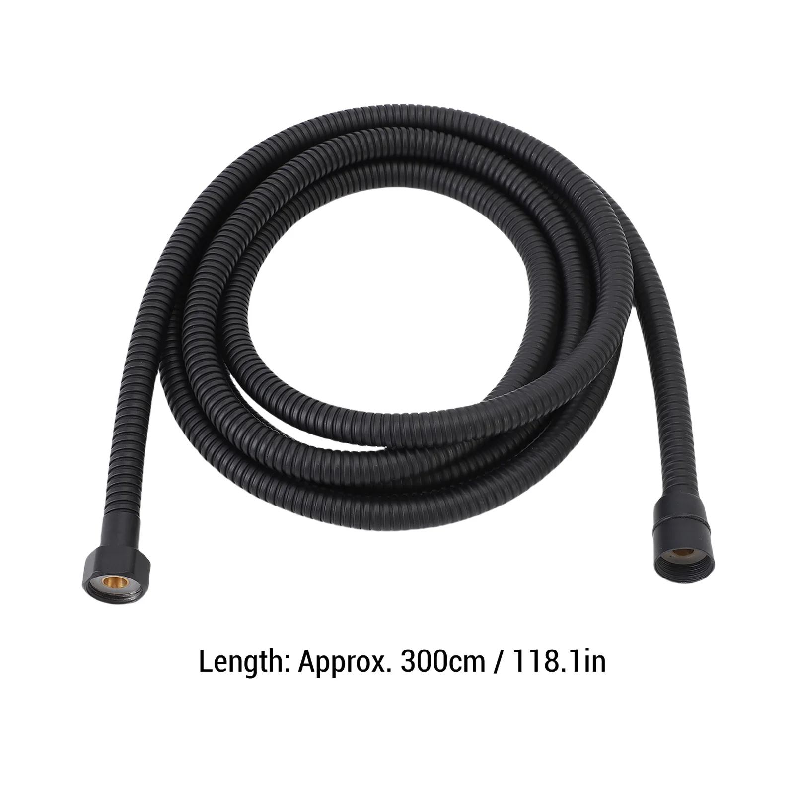 Extra Long Shower Hose Shower Hose Shower Hose Extra Long 3meter Head Extension Flexible Handheld Water Saving for Sprayer Black view 2