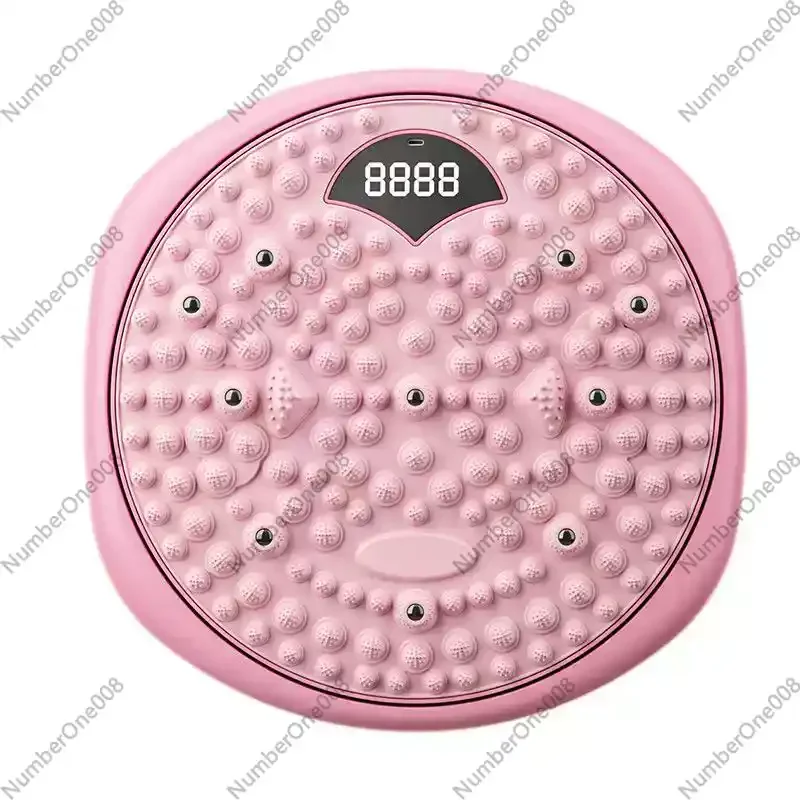 

Интеллектуальный массажный коврик для ног с функцией подсчета шагов, поворотным механизмом и датчиком давления стопы для домашних тренировок.