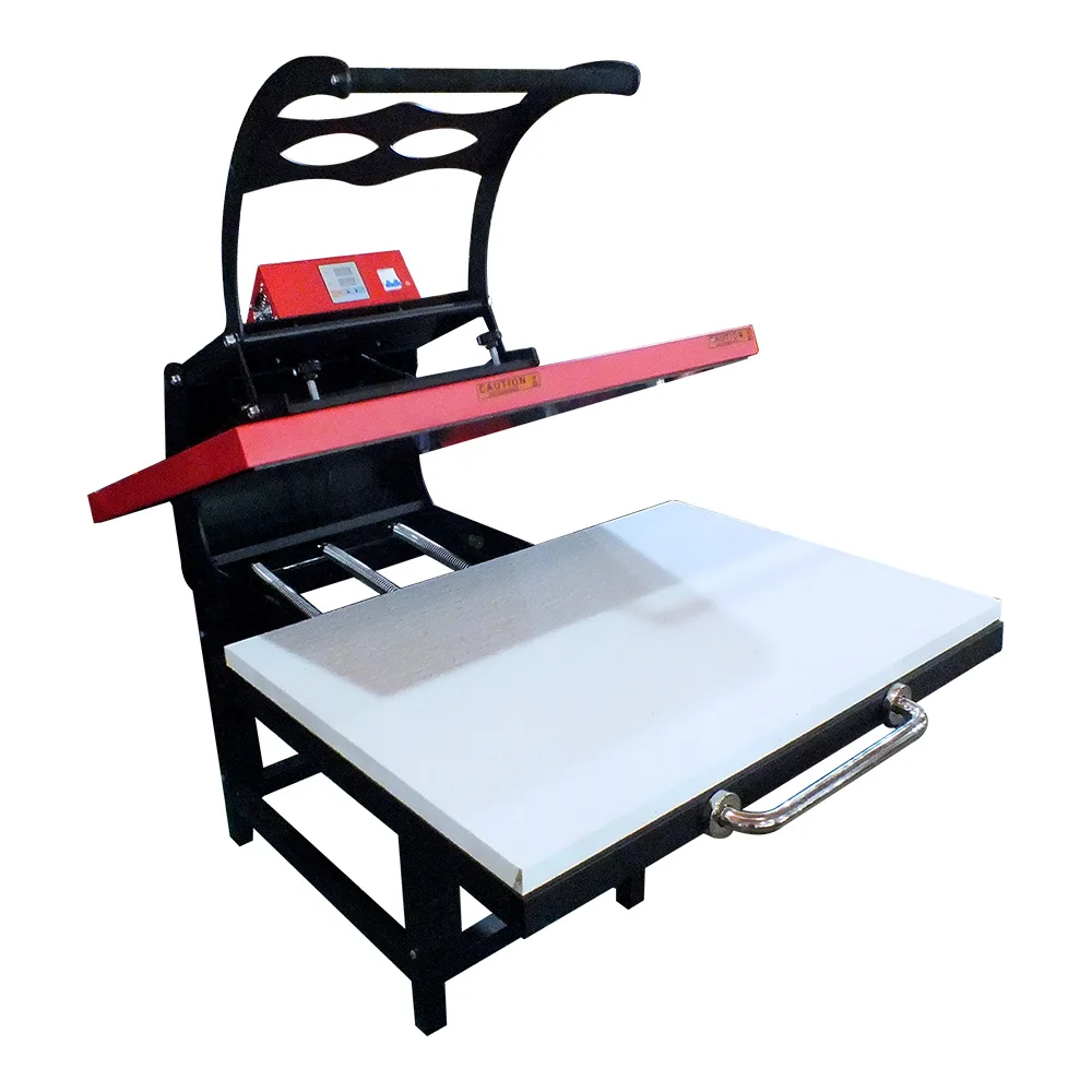 Hot Sale Manual Grade 80*100cm Heat Press Machine T Shirt Printing Sublimation Transfer Machine Clothes