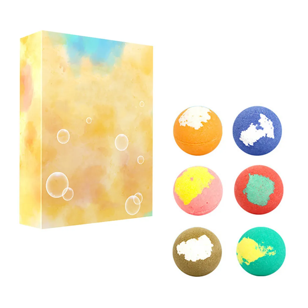 

1Set Foot Bath Balls Natural Exfoliating Oil Control Relaxation Soften Skin Blood Circulation Bathing Bubble Balls Shower