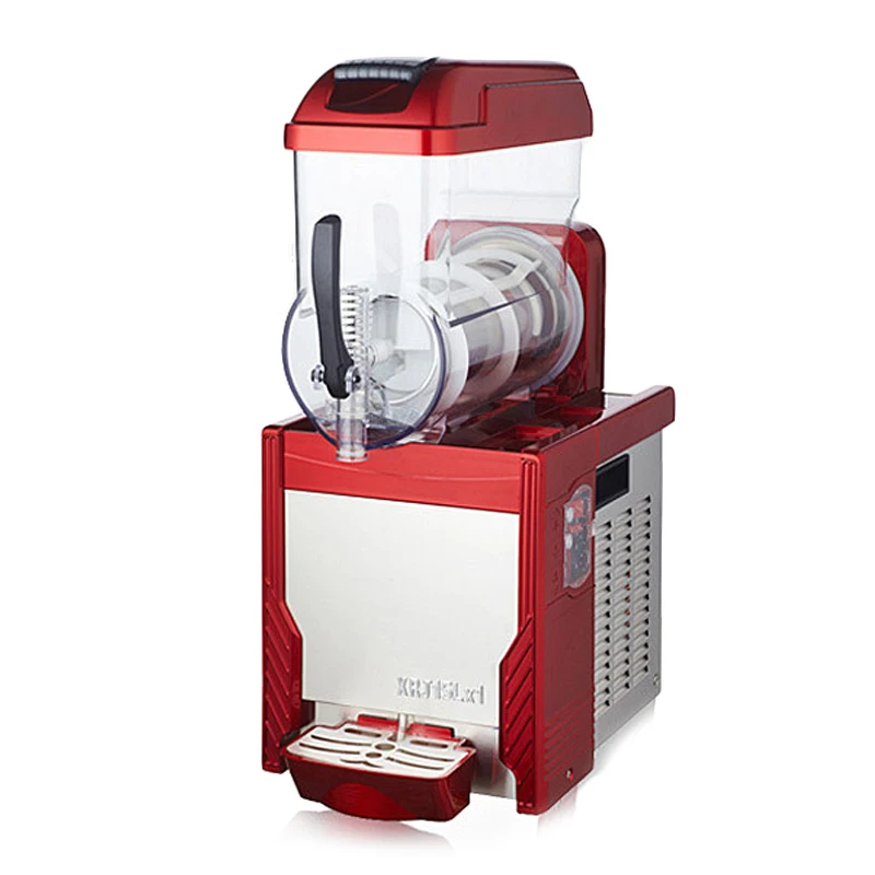 Sha Ice Machine Коммерческая самообслуживающая машина для смешивания сока Машина для снежной грязи Одноцилиндровая машина для производства холодных напитков