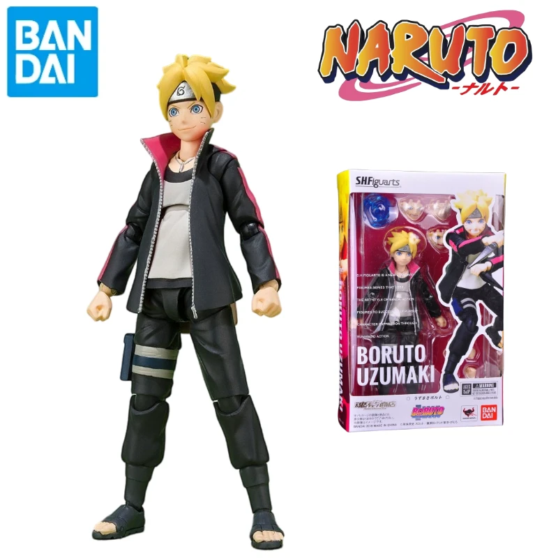 In Stock Bandai S.H.F Naruto Boruto Uzumaki  Action Figure Toy Series Gift Collection