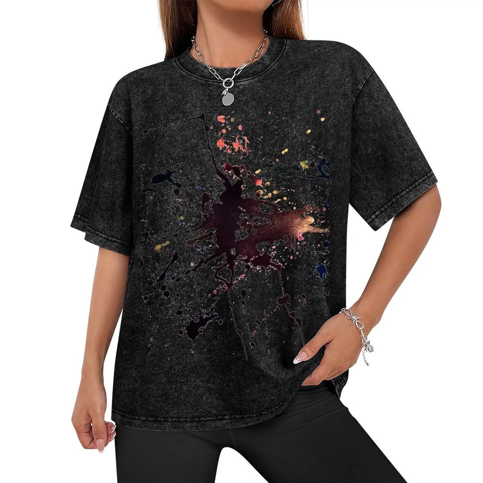 Ink Splats by Jaason T-Shirt shirts graphic cute tops men graphic t shirts