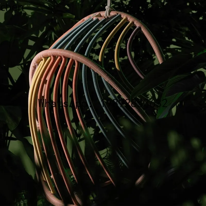 YFY Outdoor Simple Living Room Hanging Chair Indoor Balcony Lazy Internet Celebrity Bird's Nest Chair Cradle Chair