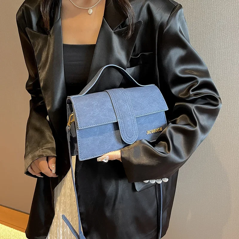 

‌2025 Premium Leather Shoulder Bag - Minimalist Crossbody Purse for Women, Stylish Top Handle Tote