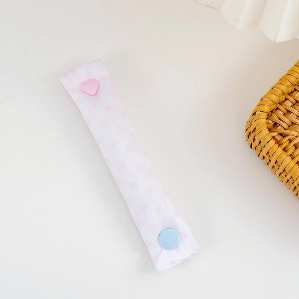 Data Cable Winder Skin Friendly Fabric Cable Winder Button Cord Organizer Cute Cable Organizer For Small Wires Backpacks