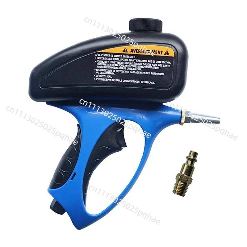 Small Portable Sand Gravity Sandblasting Gun Antirust Pneumatic Sandblasting Machine Glass Sandblasting