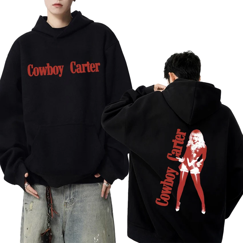 

Hot Sale Beyonce Cowboy Carter 2025 Tour printed Hoodie Men women vintage Casual pullover Unisex Fleece Long sleeve Sweatshirt