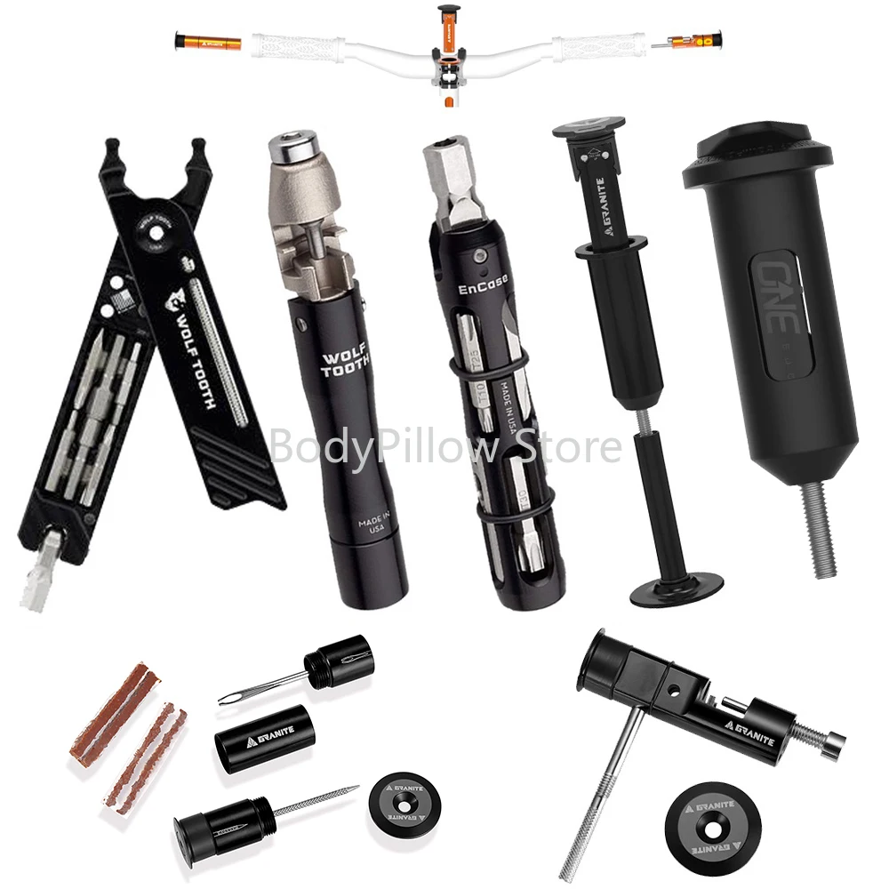 

A portable multi-functional ratchet tool for repairing bicycles with hidden head tubes on mountain roads