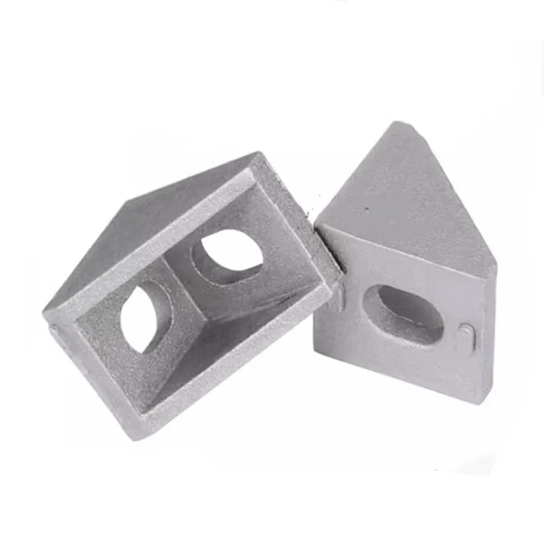 1-10Pcs 2020 Corner Fitting Angle Aluminum 20 X 20 L Connector Bracket Fastener Match Use 2020 Industrial Aluminum Profile