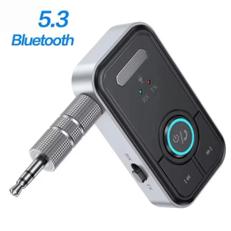 Adattatore ricevitore trasmettitore audio wireless A25P Bluetooth 5.3 per altoparlante per cuffie musicali per auto