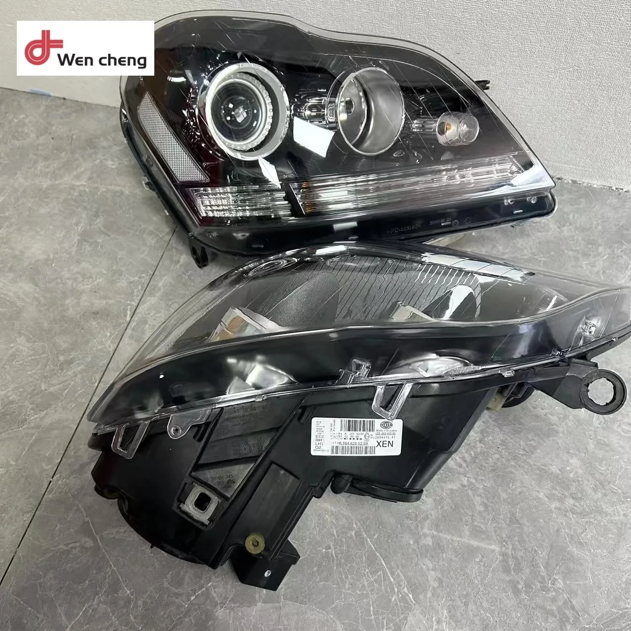 Original LED Headlamp for Mercedes-Benz GL-CLASS for AMG X164 2008-2012 New Condition Dark Color Light for GL350 GL400 GL450