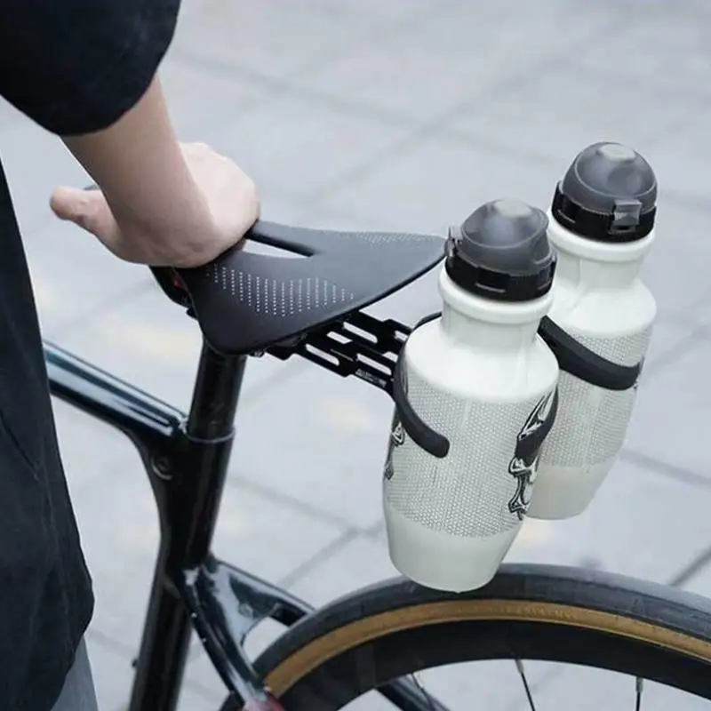 Soporte para botella de agua de ciclo, soporte para botella de aleación de aluminio resistente con tornillos, suministros ligeros para ciclismo para niños