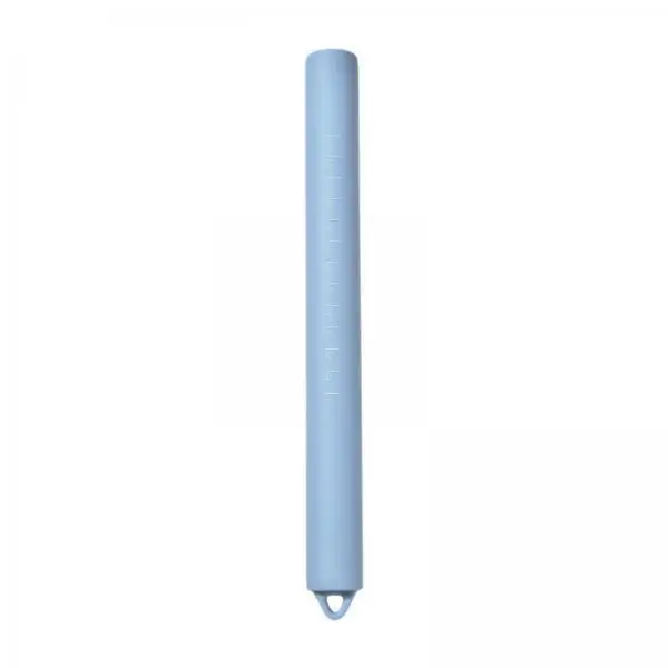 Silicone Rolling Pin for Dough Seamless Design Easy Cleaning Pastry Roller with Measurements for Pies Biscuits and Tarts