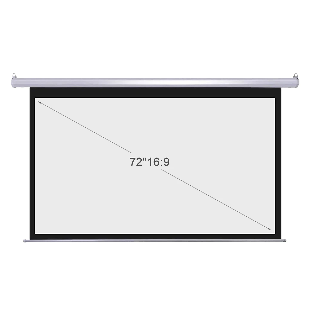 4k projector screen 120 inch for motorized