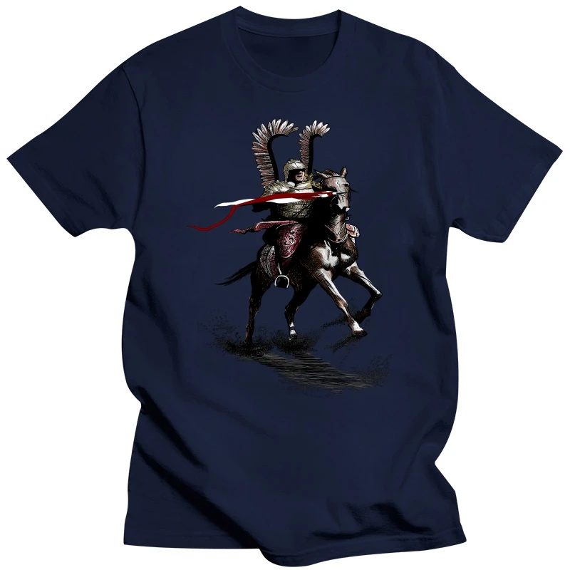 Polish Winged Hussar Cavalry Men T-Shirt Short Casual oversized t shirt 2021 harajuku mens t shirts