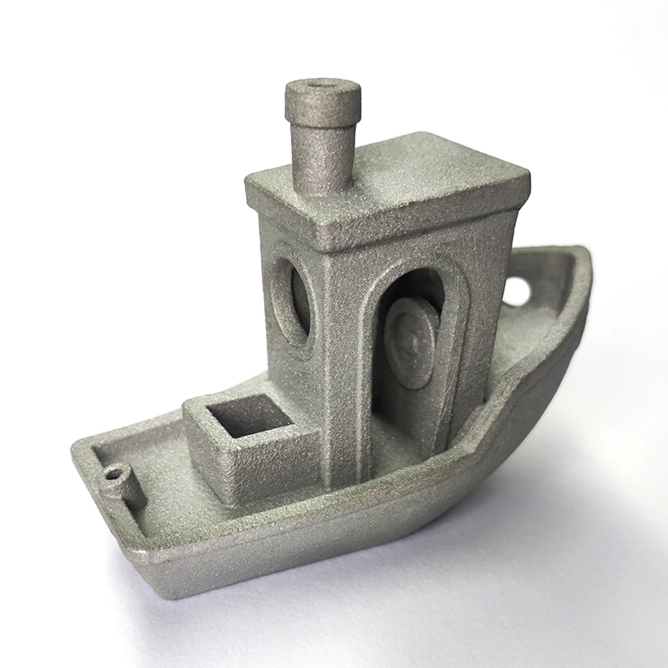 خدمة طباعة ثلاثية الأبعاد معدنية مخصصة عالية الجودة من معدن التيتانيوم طباعة ثلاثية الأبعاد MJF SLS SLM طباعة ثلاثية الأبعاد moq1pc جزء التصنيع باستخدام الحاسب الآلي #3