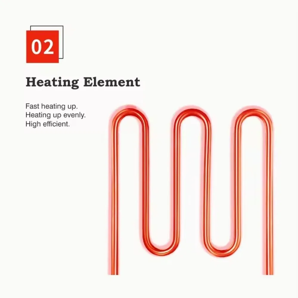 Hotel Restaurant Multifunctional Kitchen Equipment - Stainless Steel Mini Desktop Electric Griddle, Non-Stick & Fast Heating