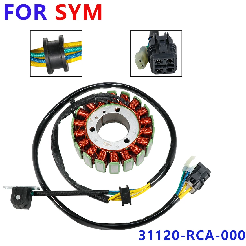 

Motorcycle Ignition Generator Stator Coil For SYM Quad Lander 300 300S 300SL 300S ENTRY ATV Quad Lander 250 OEM:31120-RCA-000
