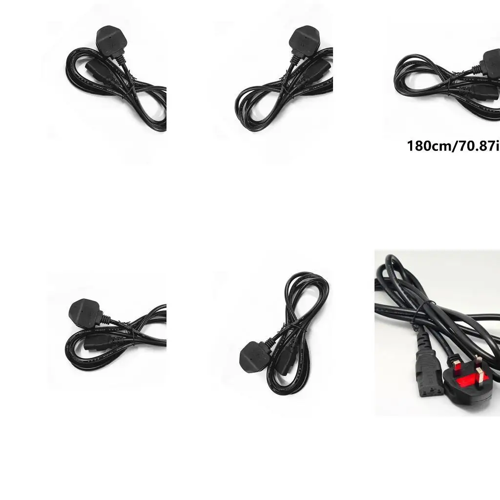 

R53C BS 1363 к IEC320 C13 Конвертер проволочная линия компьютер мониторирует шнур подключения кабеля с предохранителем