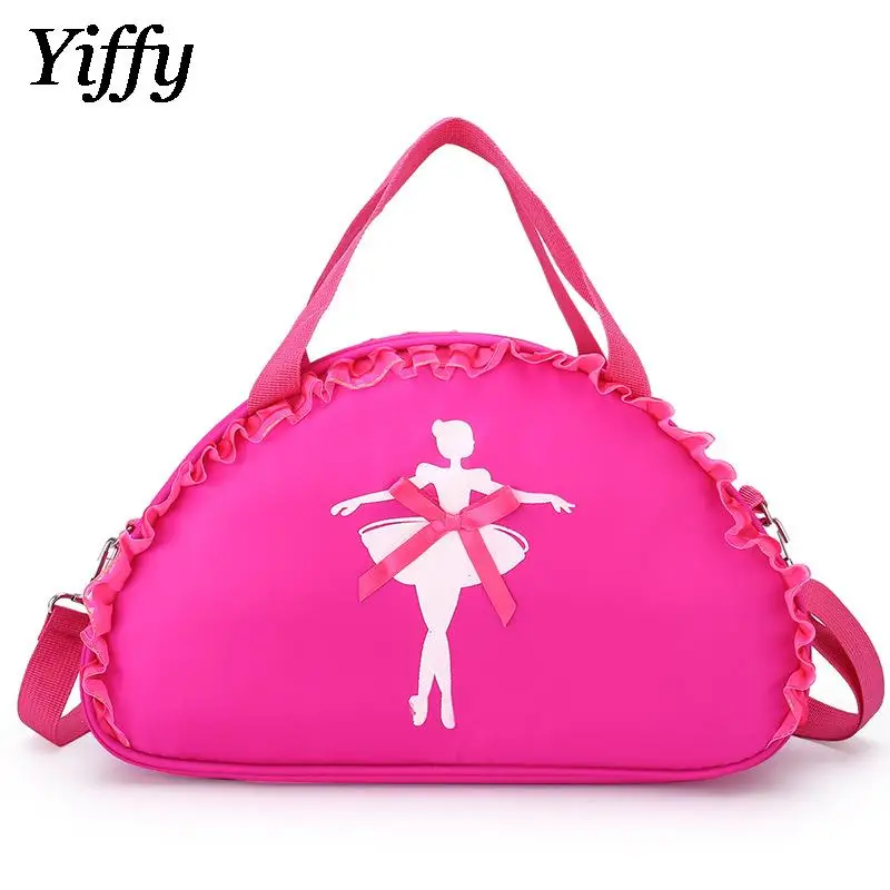 Zaino da ballo monospalla per bambini borsa da ballo per balletto latino borsa da ballo per principessa per ragazze zaino sportivo per Yoga da ginnastica per bambini