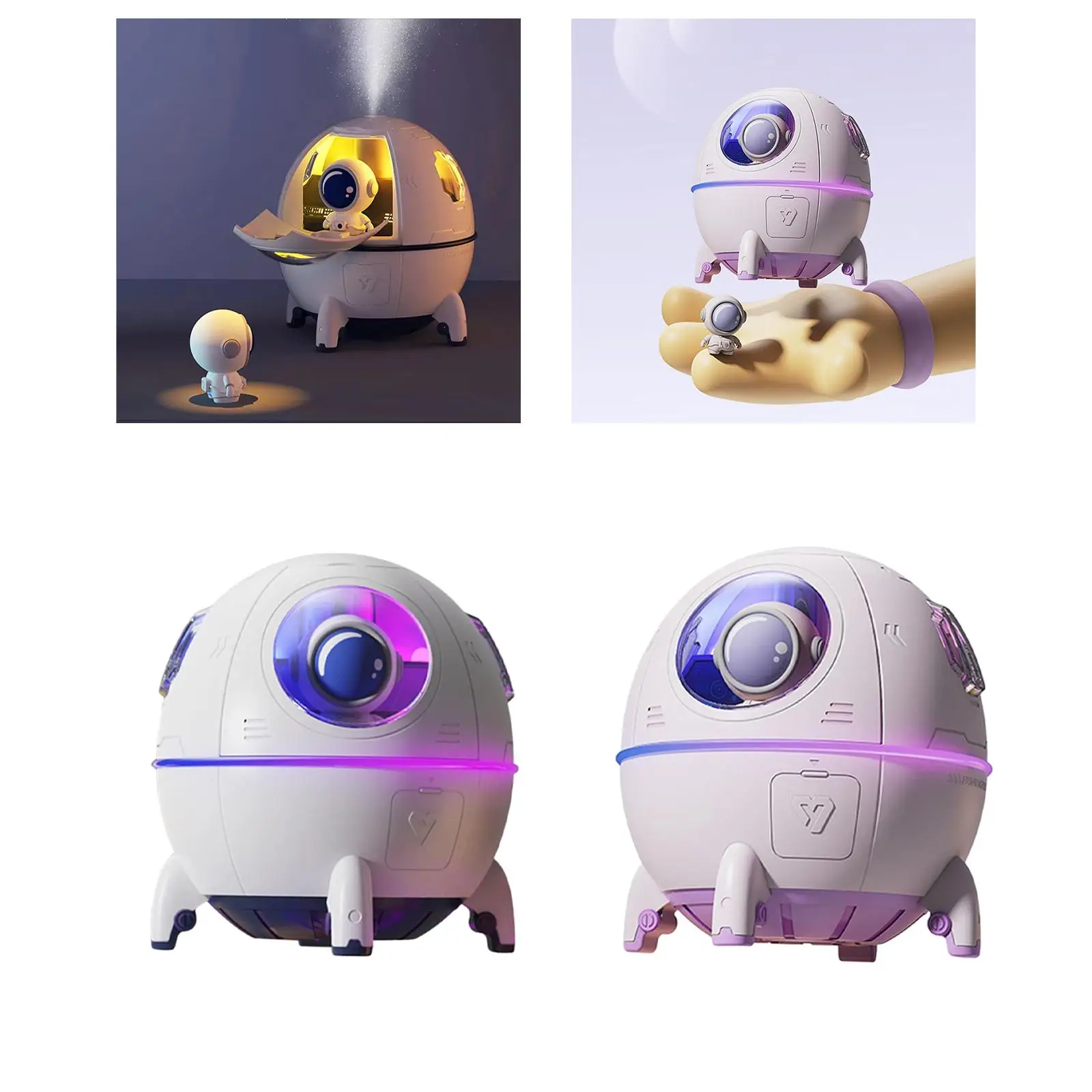 Air Humidifier Diffuser Humidificador with Night Light for Nursery Dorm Birthday Gifts