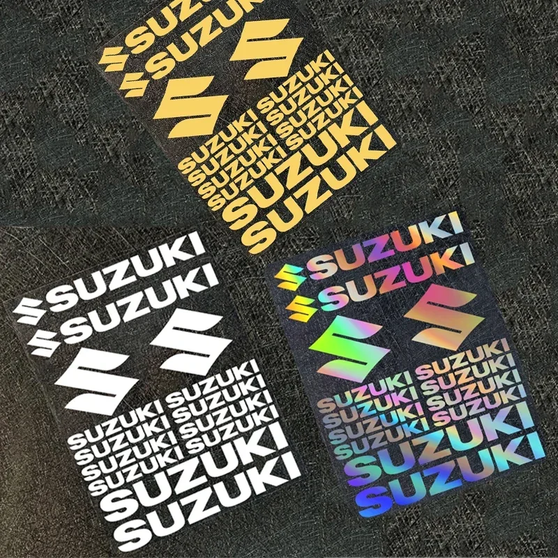 Calcomanías para Motocicleta Suzuki M109R RMZ SV650 Vstrom Bandit BKING BURGMAN DRZ GSR HAYABUSA, Vinilo Reflectante para Carrocería