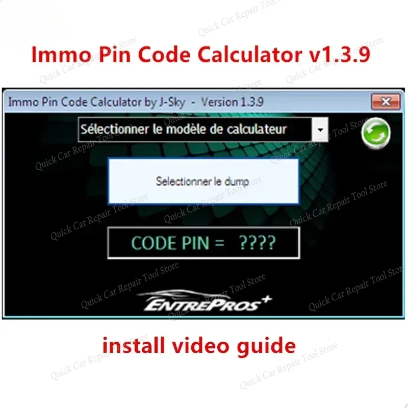 2021 IMMO Pin Code Calculator V1.3.9 for Psa Opel Fiat Vag