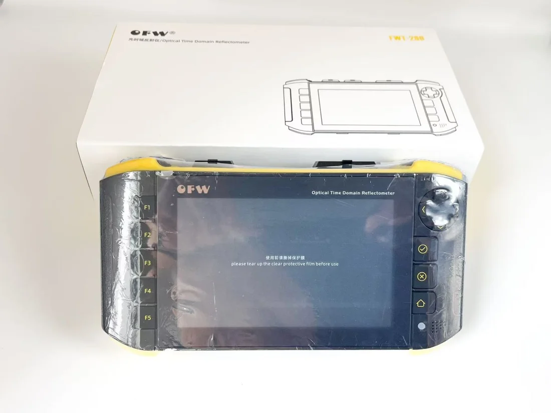

OFW Mini OTDR Active Live Fiber Tester 1610nm 20dB Optical Reflector Reflectometer Touch Screen iOLA OPM VFL Event Map
