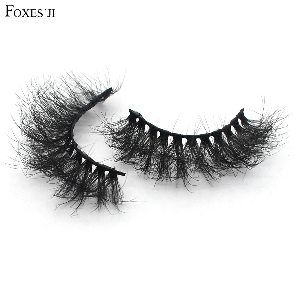 Cils en vison 6D effet duveteux, 100% sans cruauté, cils en bande doux et moelleux, extensions de cils naturels effet wispy