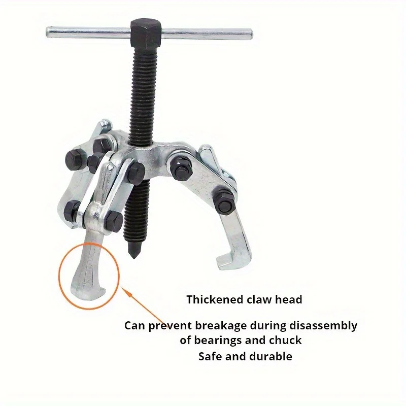 3 الفك معدات السيارات مجتذب تحمل ممسحة سلسلة أداة إزالة الصواميل عجلة القيادة النازع أدوات ميكانيكي إصلاح السيارات