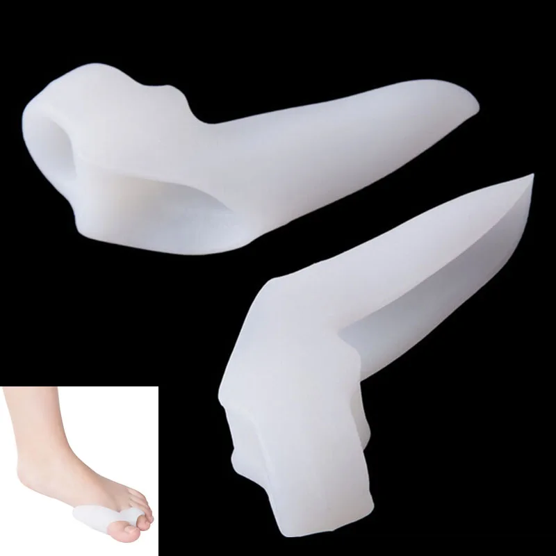 

Ортопедический корректор бурсита, силиконовый гель, мягкий разделитель большого пальца ноги при вальгусной деформации, детские инструменты