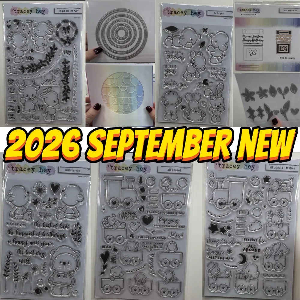 2026 Juli Neue Hühner-Motiv Metall-Stanzformen und Stempel für Scrapbooking, DIY-Dekoration, Basteln, Prägeschablone