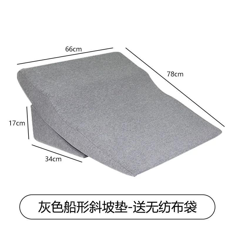 Anti-Reflux Bed Wedge Pillow, Elevation Incline Cushion for Pregnancy & Post-treatment Care