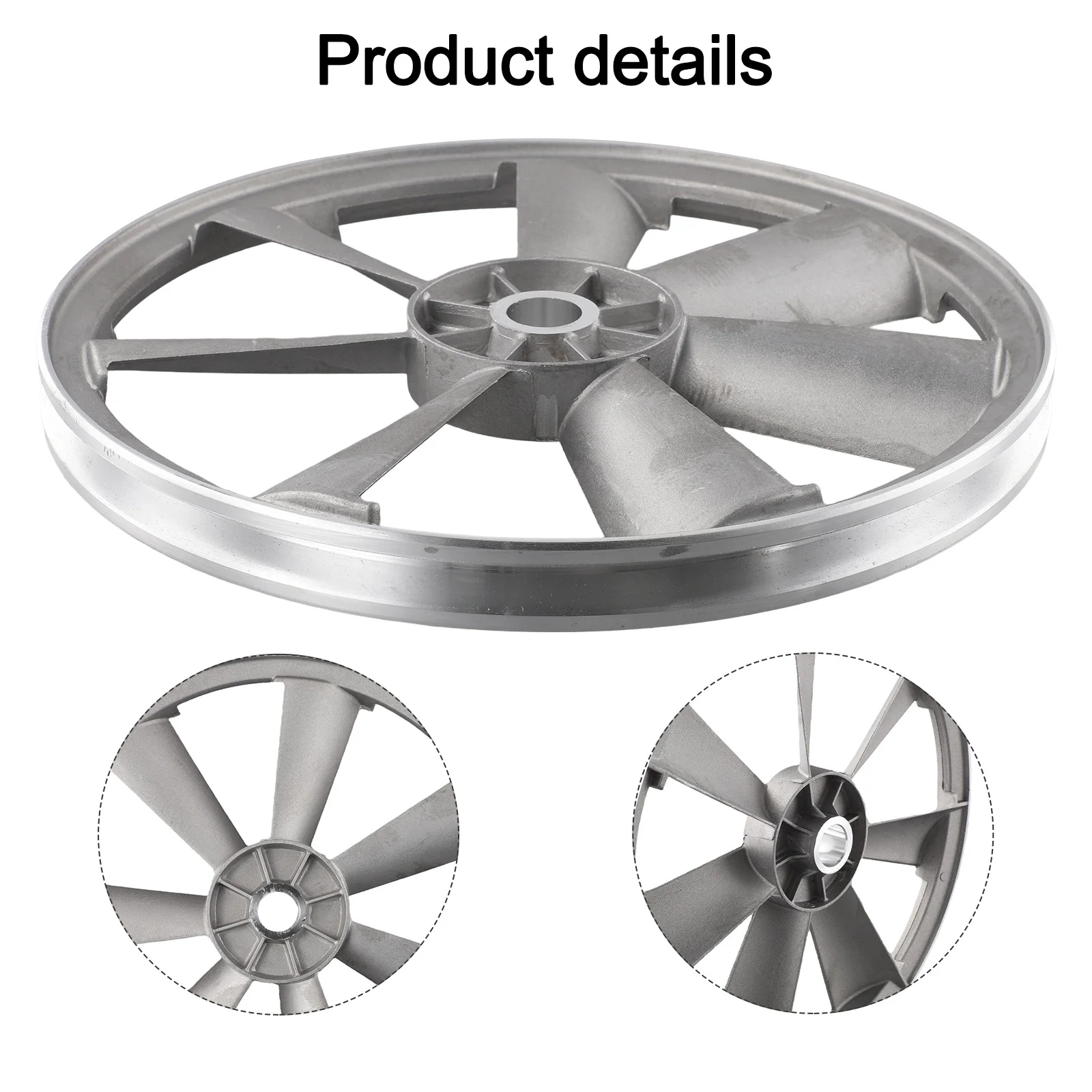 300mm Diameter Air Compressor Single Groove Pulley System Riveter Single Stage Design Accessories For Machines