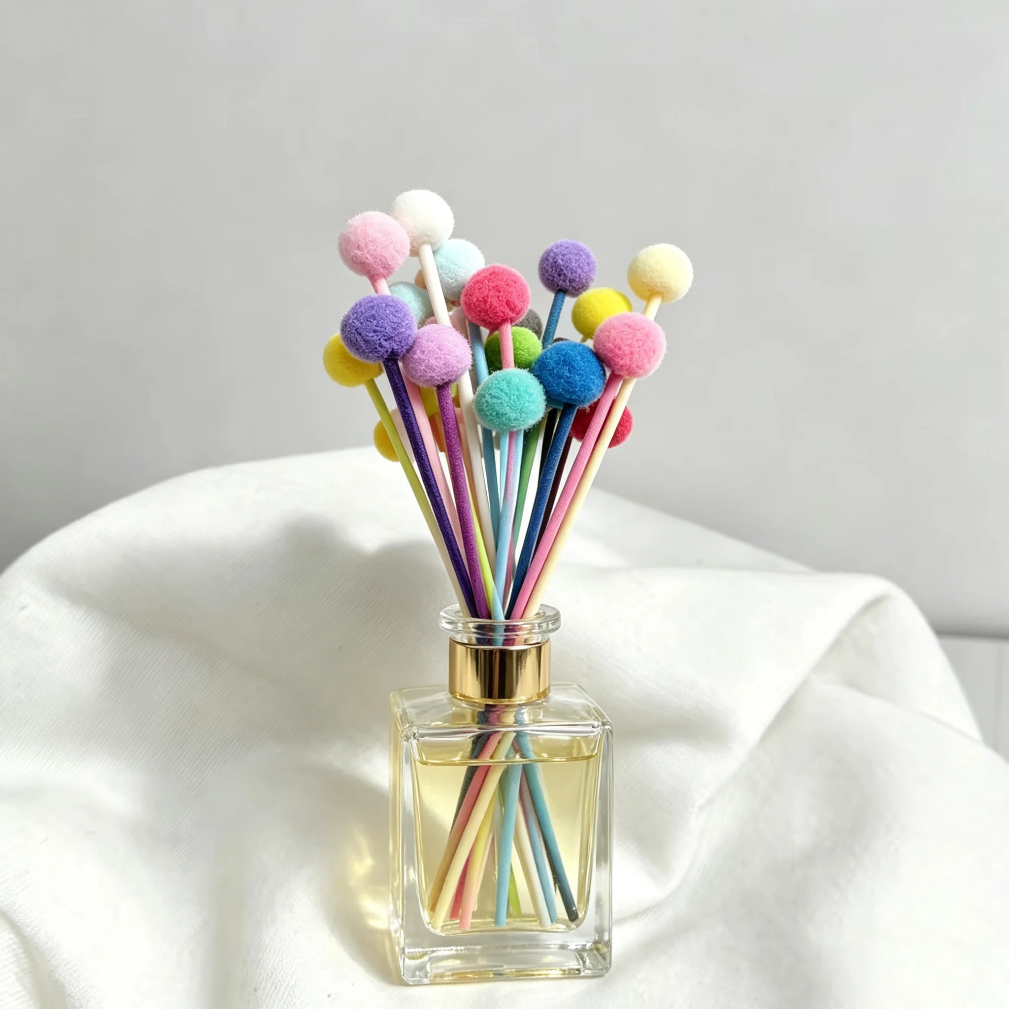 Home Fragrance Diffuser Refills - 6 Stück/10 Stück Duftdiffusor-Nachfüllstäbchen aus Naturfaser,