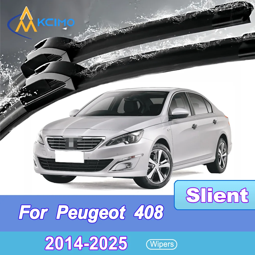 

For Peugeot 408 T9 2014-2025 Wiper Clean Windshield Hose Window Deflector Car Accessories
