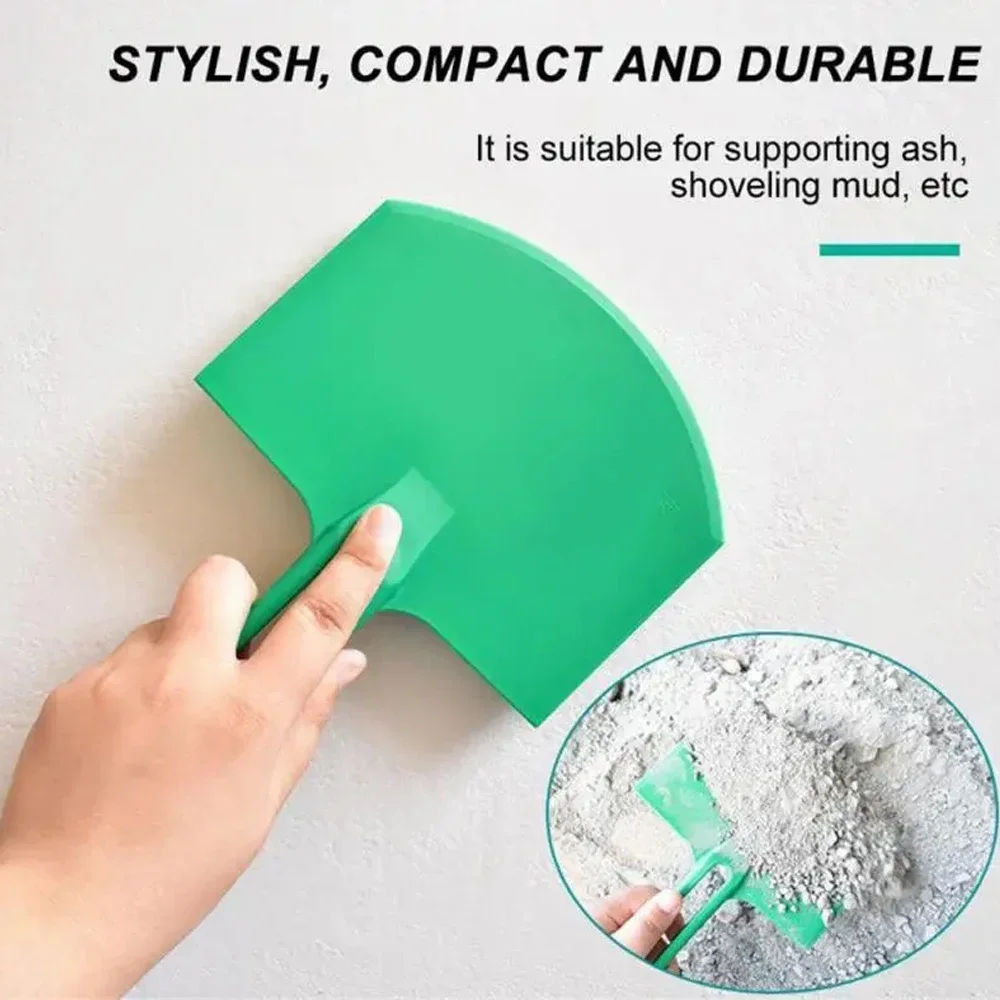 1/2Pcs Curved Bucket Scoop Scraper Spackle Paint Putty Knife Drywall Finishing Plaster Scraping Decals Patch Construction Tools
