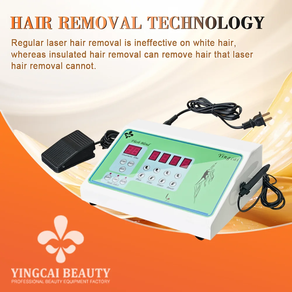 3 Modes Electrolysis Hair Removal Machine Factory Wholesale Permanent Hair Remover with Insulated Needle for Salon Use