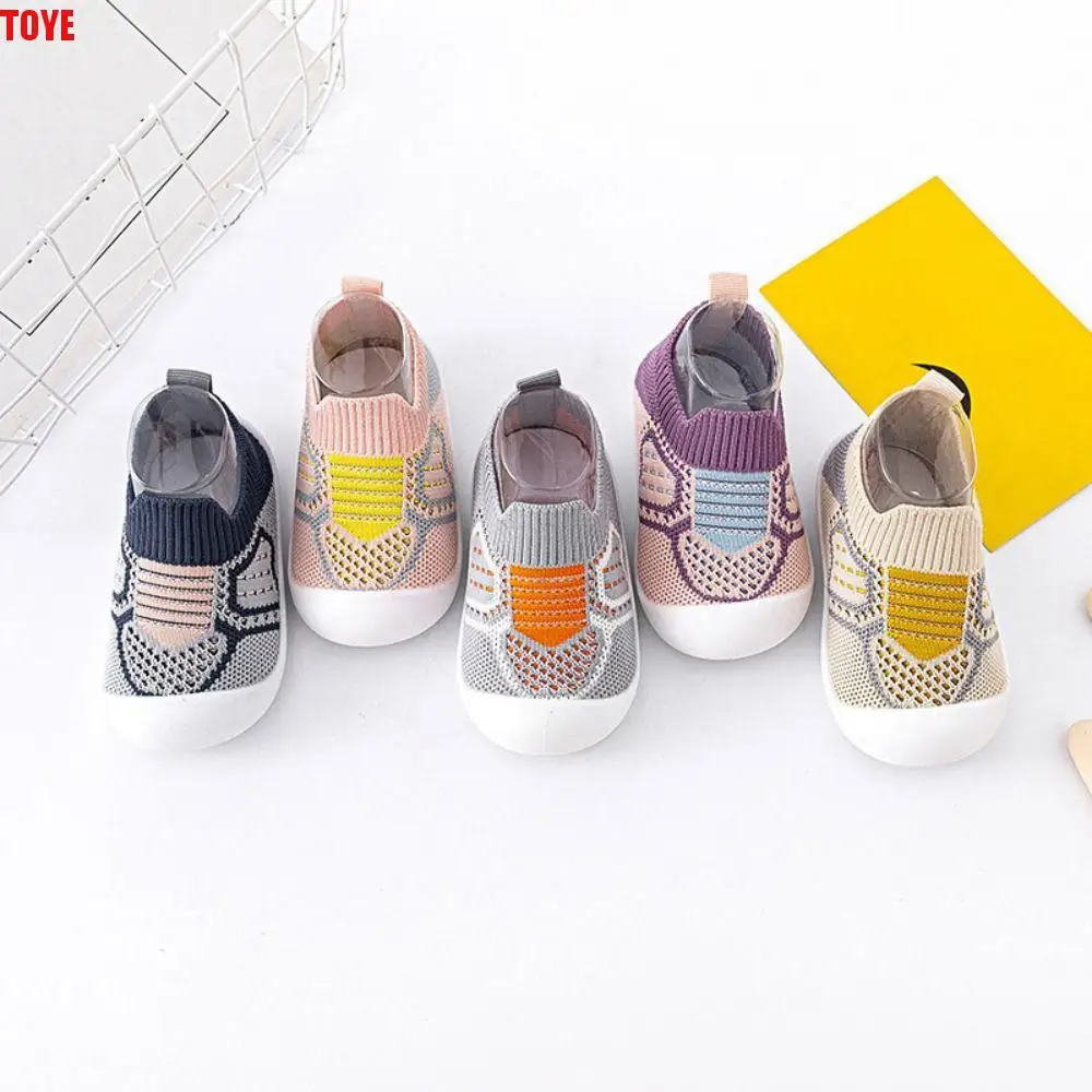 

Mesh Design Breathable Mesh Baby Shoes Soft Sole Anti-slip Bottom Soft Bottom Baby Shoes Breathable Fabric Lightweight