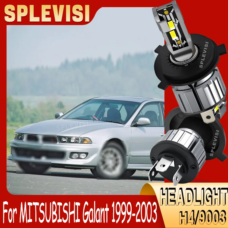 

Tool-Free Fog/Snow Conditions Safety Lighting Extend Life h4 LED Headlight For MITSUBISHI Galant 1999-2003 2000 2001 2002 2003