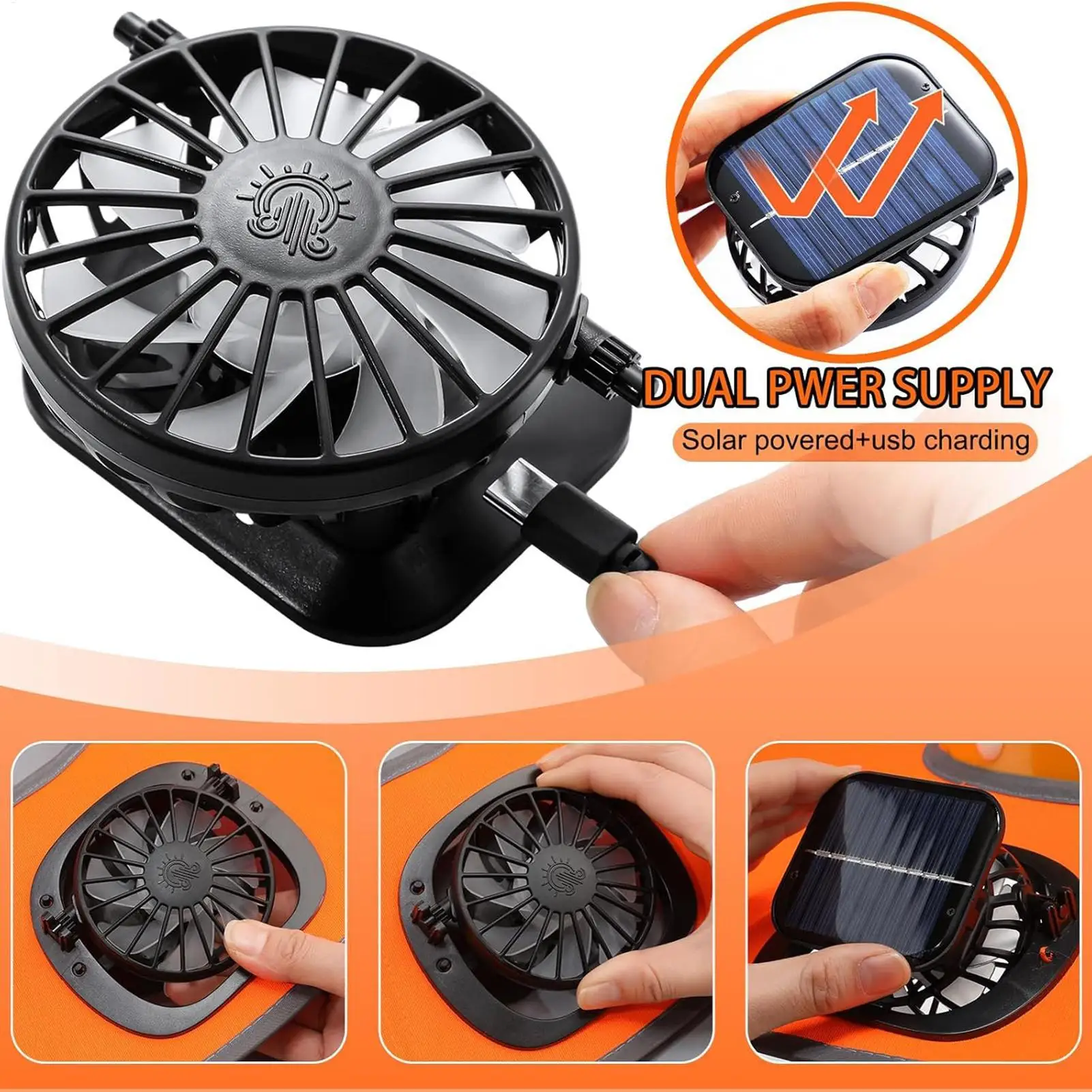 

Hard Hat Visor Full Brim Lightweight Neck Sunshade Cover With Solar Fan Hard Hat Brim Shade Neck Shield For Construction Site