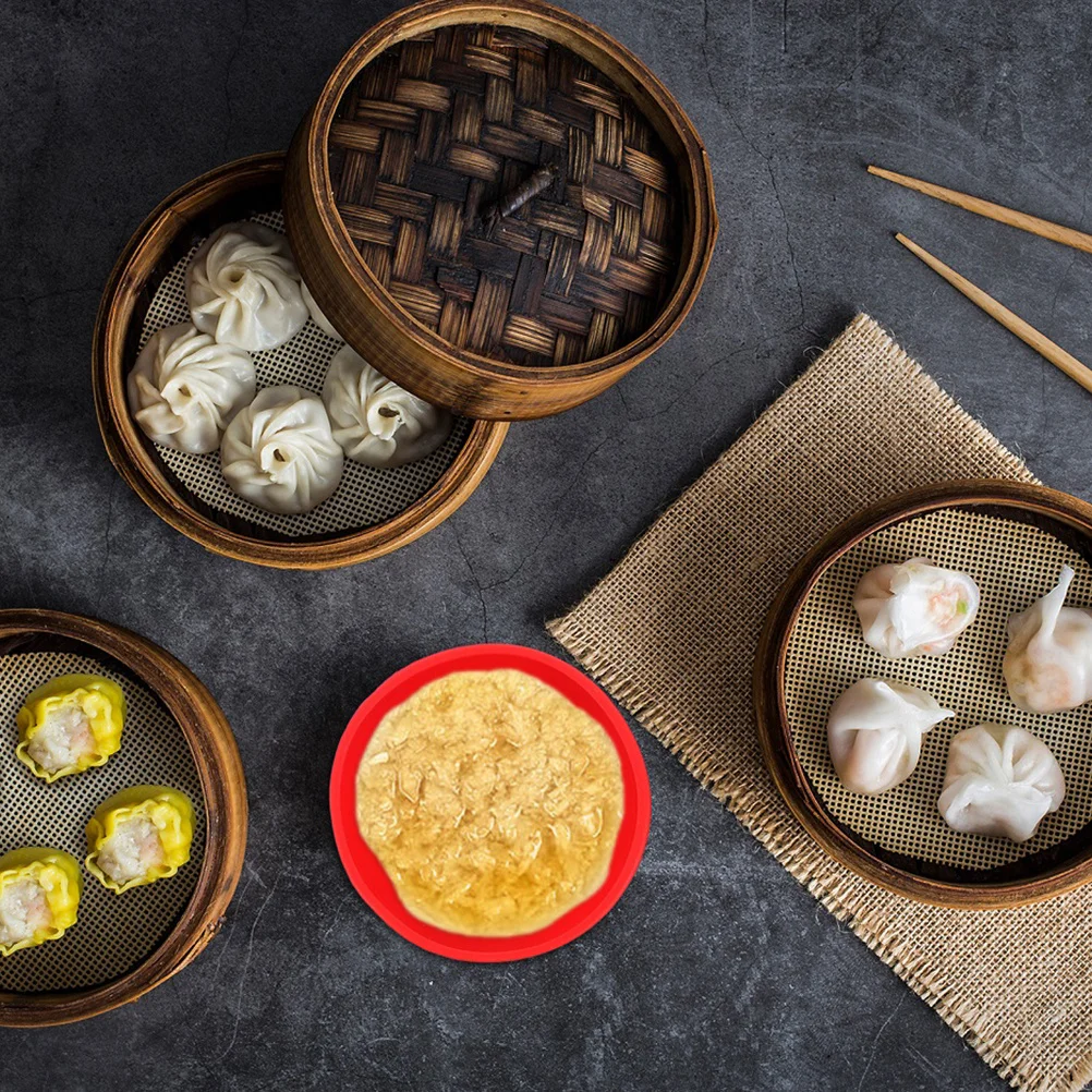 

4 pcs Silicone Sauce Bowls 4 Pack Lightweight Food Storage Containers For Home Restaurant Kitchen Seasoning Dish Appetizer Plate