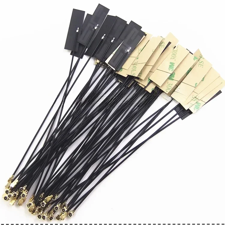 5pcs 2.4G Bluetooth WiFi Small Antenna 5G 5.8G Dual-Band FPC Built-In Antenna UFL 3rd Generation 4th Generation M2 Antenna